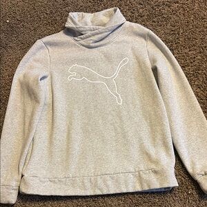 Puma Light Gray Sweatshirt